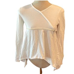 Y2K limited too white top Long sleeves